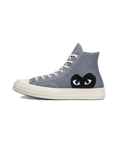 Chuck Taylor All-Star 70s Hi Comme des Garçons PLAY Steel Grey 2023