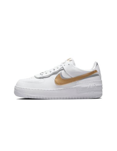 Air Force 1 Shadow White Metallic Gold 2023