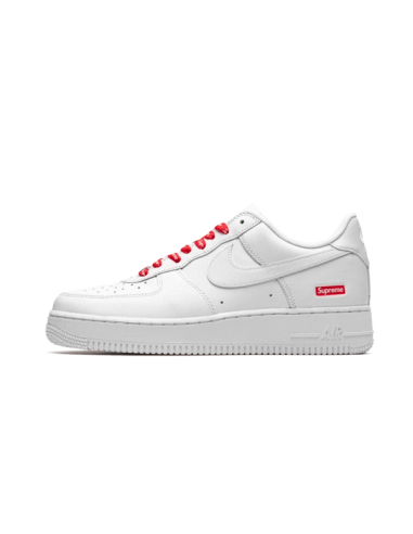 Air Force 1 Low White Supreme solde