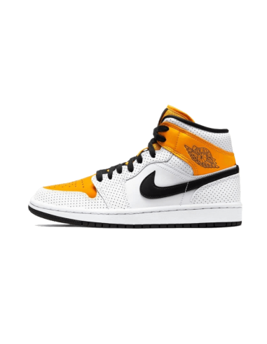 Air Jordan 1 Mid Laser Orange le des métaux précieux