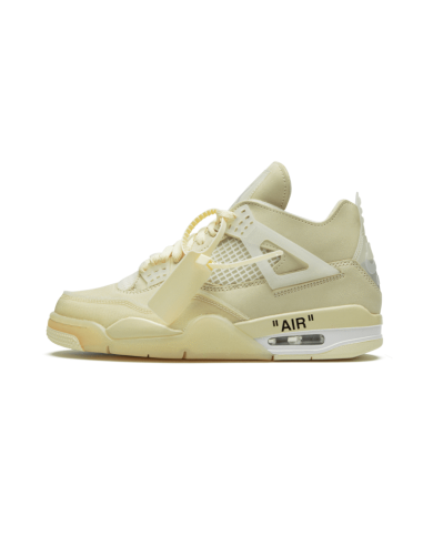 Air Jordan 4 Retro Off-White Sail de France