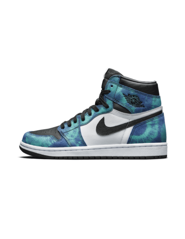 Air Jordan 1 Retro High Tie Dye rembourrage situé sous