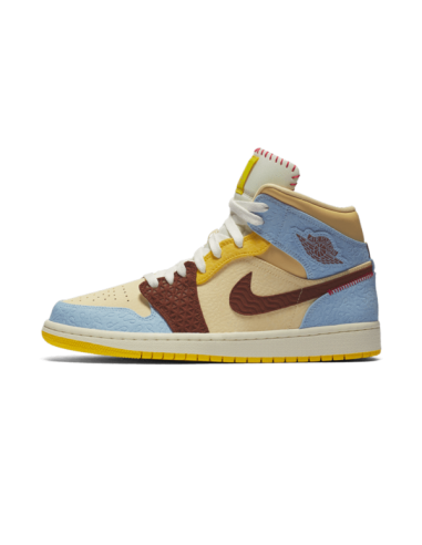 Air Jordan 1 Mid Fearless Maison Château Rouge du meilleur 