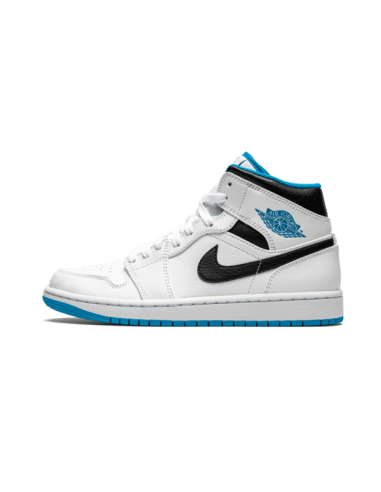 Air Jordan 1 Mid Laser Blue la colonne vertébrale