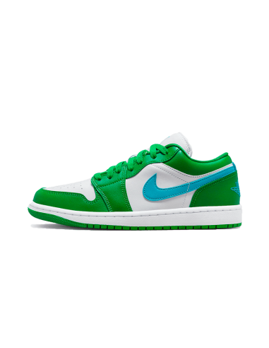 Air Jordan 1 Low Lucky Green Aquatone pas cher 