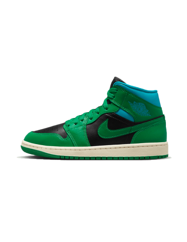 Air Jordan 1 Mid Lucky Green Aquatone la livraison gratuite