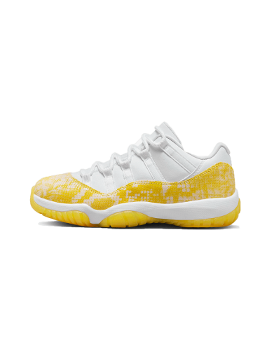 Air Jordan 11 Retro Low Yellow Snakeskin pas cher 