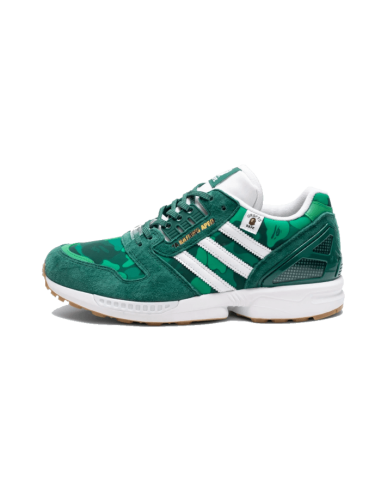 ZX 8000 Green Bape Undefeated la colonne vertébrale