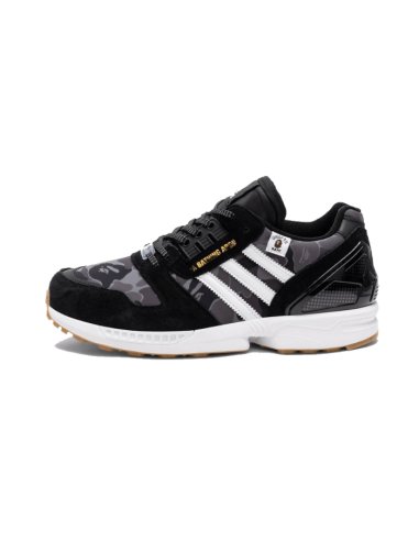 ZX 8000 Bape Undefeated Black Vous souhaitez 