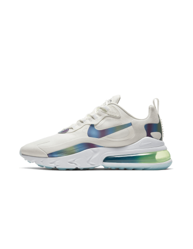 Air Max 270 React Bubble Pack White rembourrage situé sous