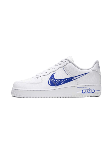 Air Force 1 Low Sketch Blue Swoosh Vous souhaitez 